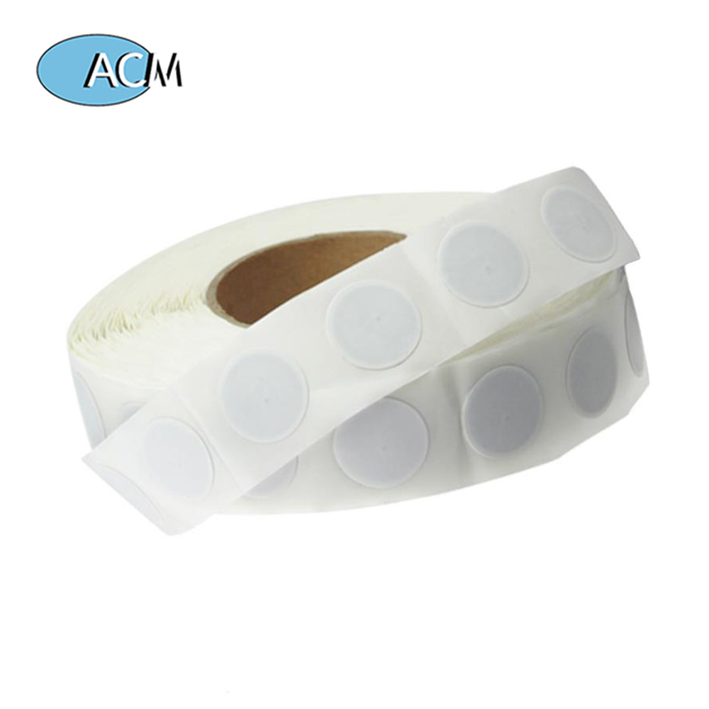 13.56 ميجا هرتز F08 رقاقة rfid التسمية ملصقا الكلاسيكية 1K الذكية علامة ملصقا ic الرطب البطانة