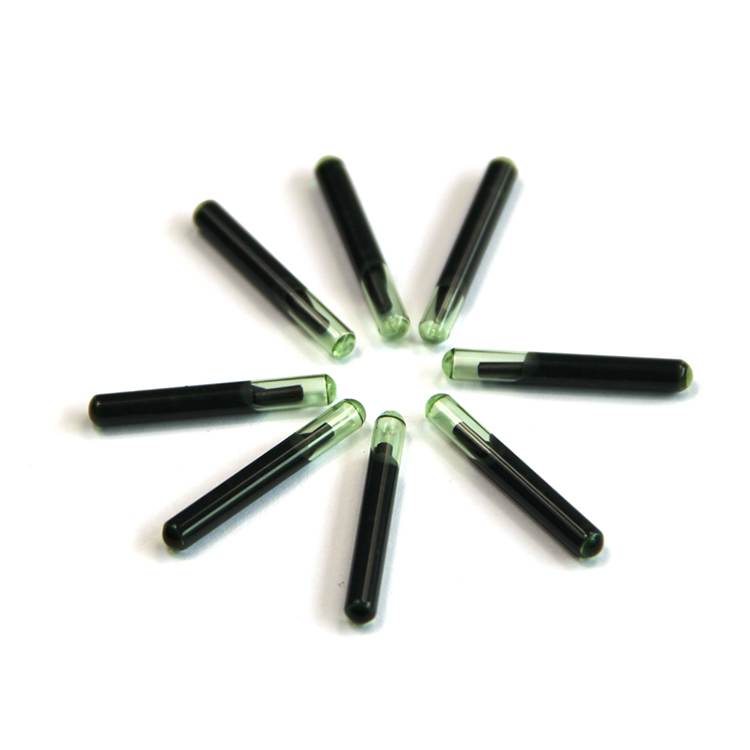 134.2KHz 125KHz rfid glass capsule tag  animal pet injectable rfid glass tube tag  implant rfid animal glass tag with syringe