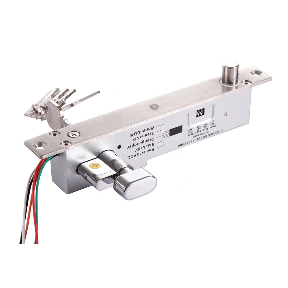 ACM-Y600B DC12V Kunci Baut Jatuh Silinder Terbuka Gagal Aman Kekokohan Gerendel Listrik Kunci Tanggam Listrik