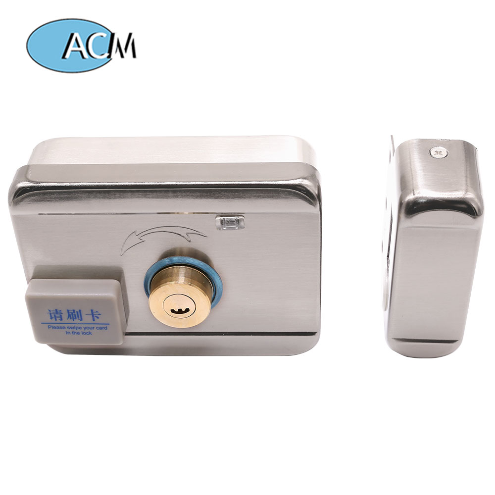 도난 방지 실린더 데드 볼트 금속 전기 잠금 액세스 제어 시스템 전자 Interlligent 스마트 rfid 키 카드 림 잠금 장치