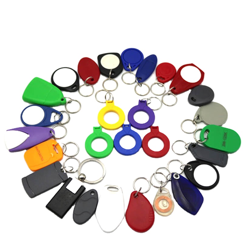 China Good 125khz EM4200 13.56mhz 1K ABS Waterproof RFID Keyfob For Access Control