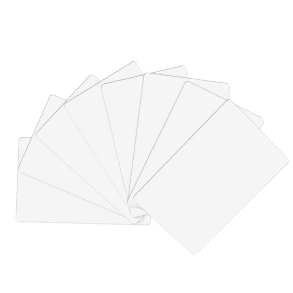 Custom Printable UHF Long Distance Contactless Parking Access Control System Blank PVC Smart Chip RFID Card
