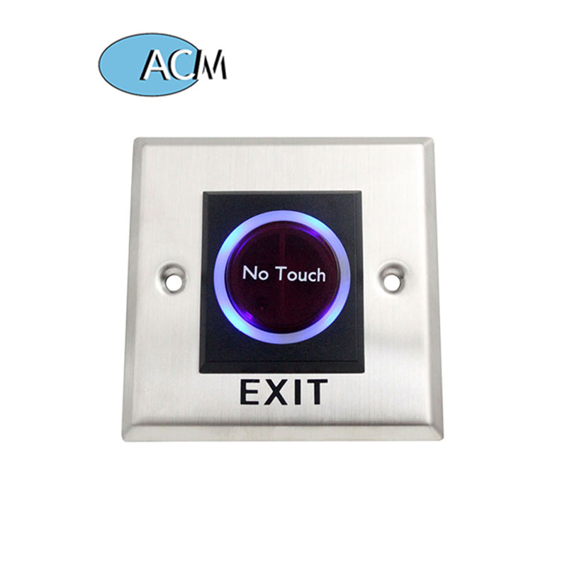 ACM-K2A/B Exit Button LED Light Infrared Touch Exit Button Push Button Switch For Access Control