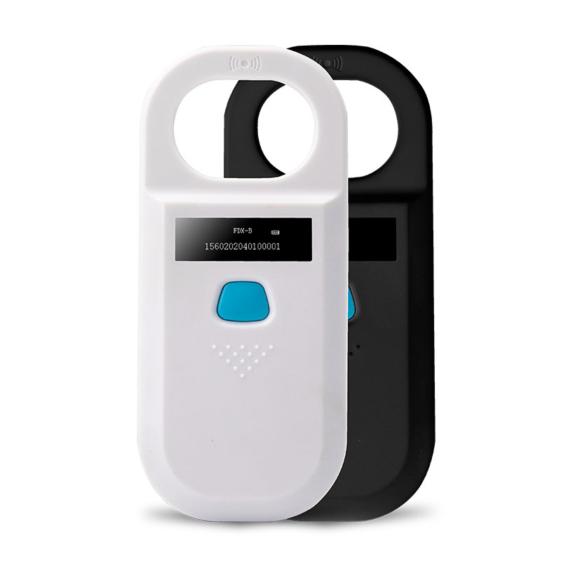 FDX-B 프로토콜 휴대용 동물 칩 134.2khz rfid 리더 애완 동물 마이크로 칩 리더