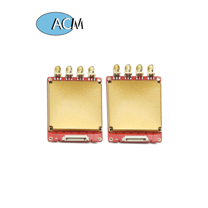 High performance passive uhf rfid tag reader writer 1 / 4 antenna port Impinj R2000 15m Long Range UHF Rfid Module