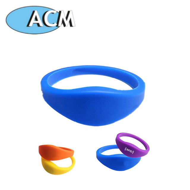 Hot Selling Membership Management Colorful Promotional Customized Reusable Wristband 125khz ID wristband