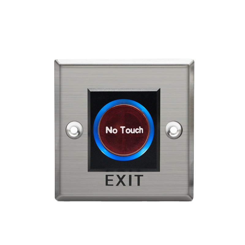 Infrared Access Control Switch LED Access Control Exit Button With NO/NC/COM