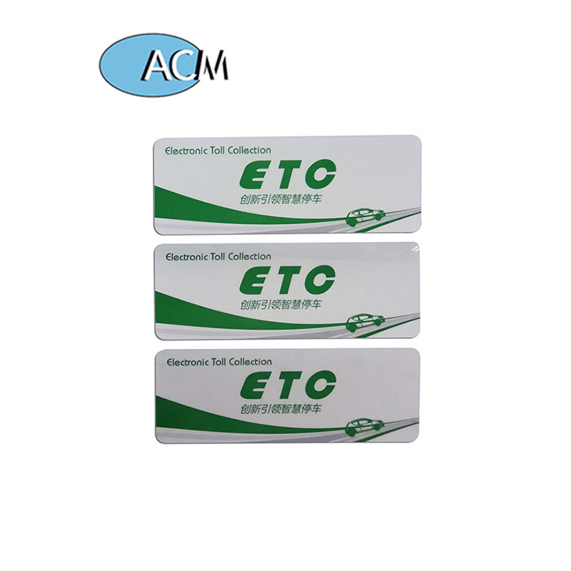 Ұзақ диапазондағы Rfid жапсырмасының зауыттық бағасы UHF жел әйнегінің Rfid жапсырма тегі т.б