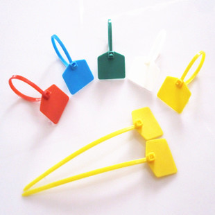 Long Range Zip Tie RFID Tags Disposable High Security Self-locking Seal Tag For Environment Application With Numbered