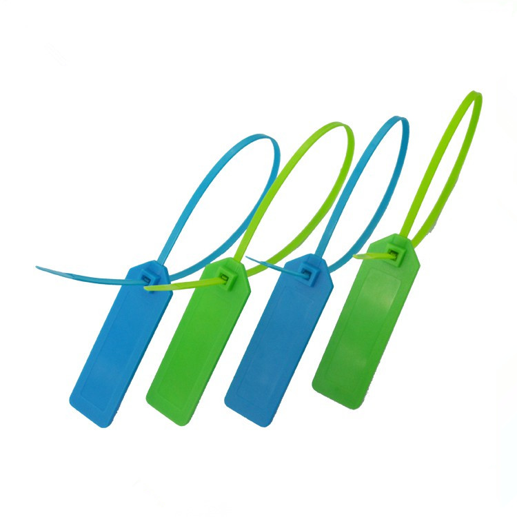 Long Range Zip Tie RFID Tags Disposable High Security Self-locking Seal Tag For Environment Application With Numbered
