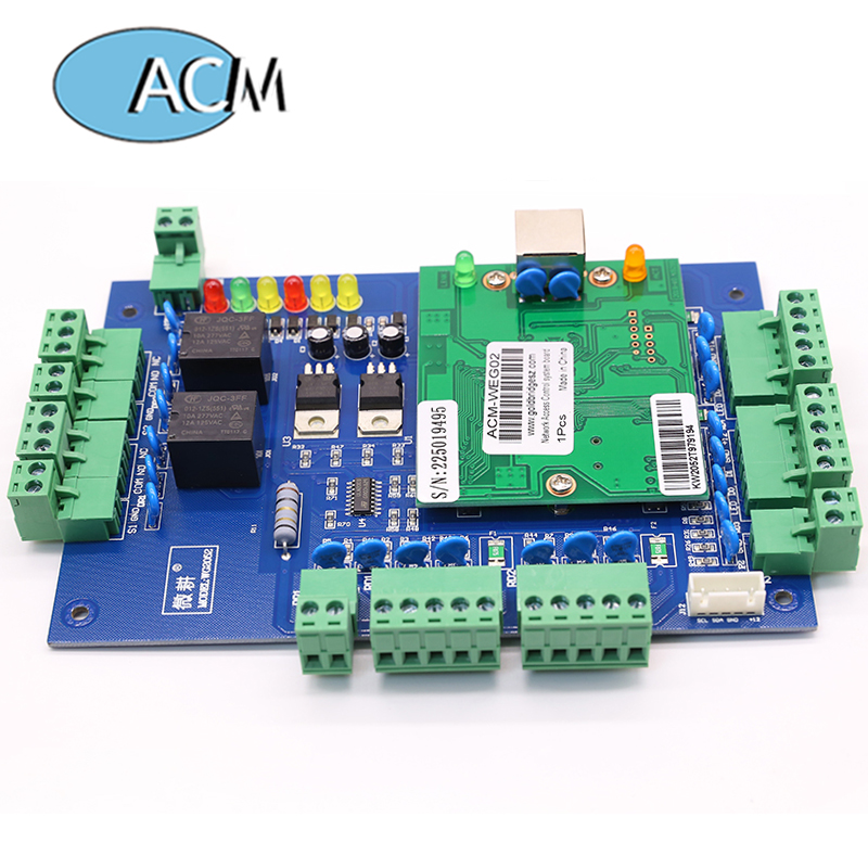 Network Weigand Access Control Board TCP/IP 1/2/4 Doors Access Controller Panel RFID Door Access control System