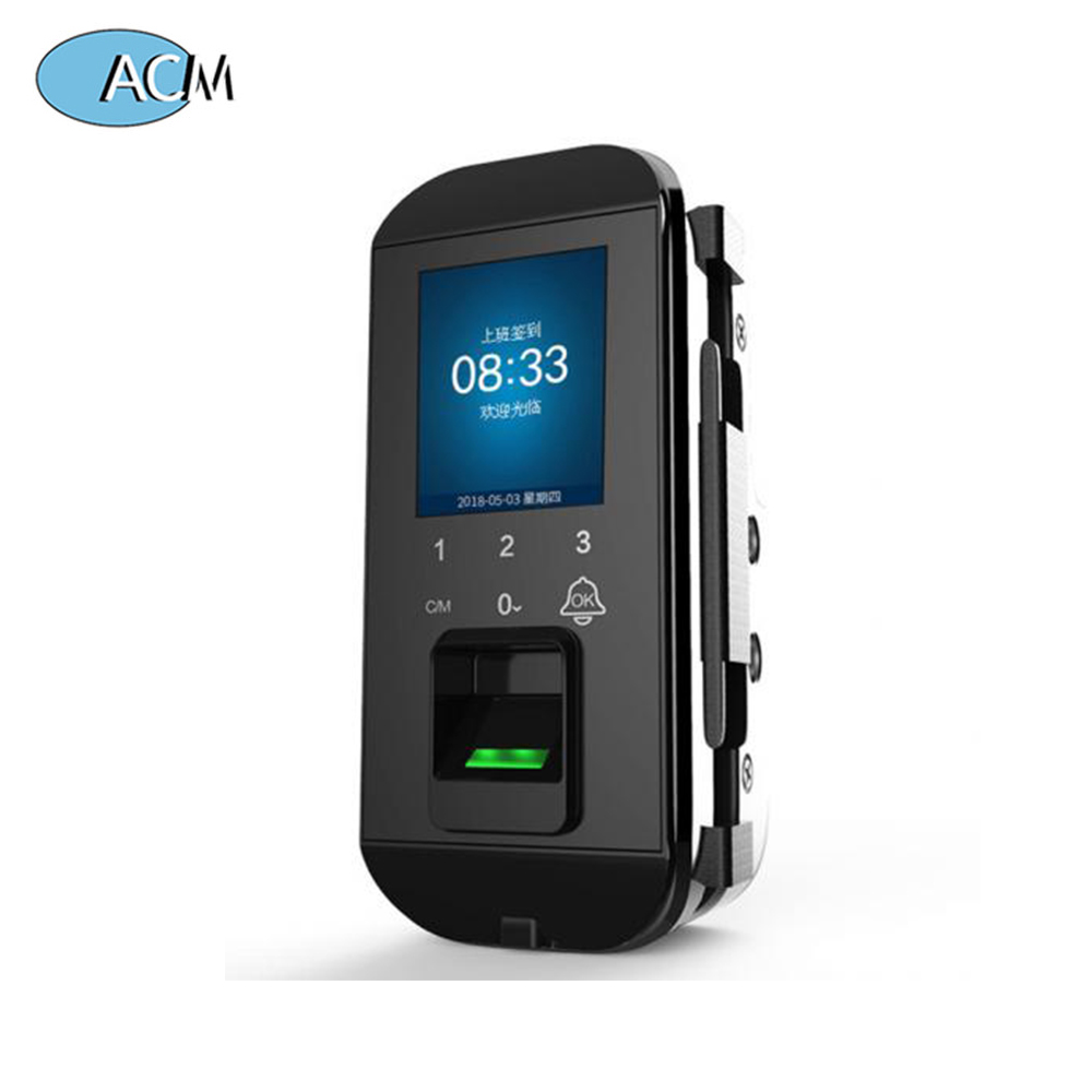 사무실 USB 잠금 시간 출석 기록 생체 인식 지문 유리 도어 잠금