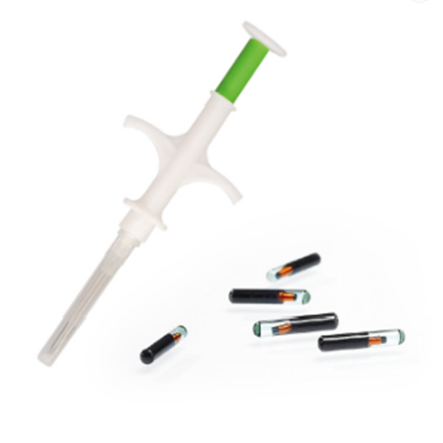 One-time Used 134.2Khz FDX-B 2.12x12mm EM4305 RFID Pet Tracker Glass Tag Animal Tracking Pet Microchip For Dogs Fish