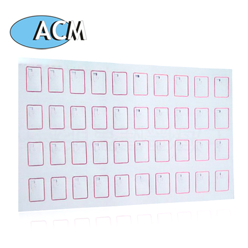 RFID 4 * 10布局卡嵌体