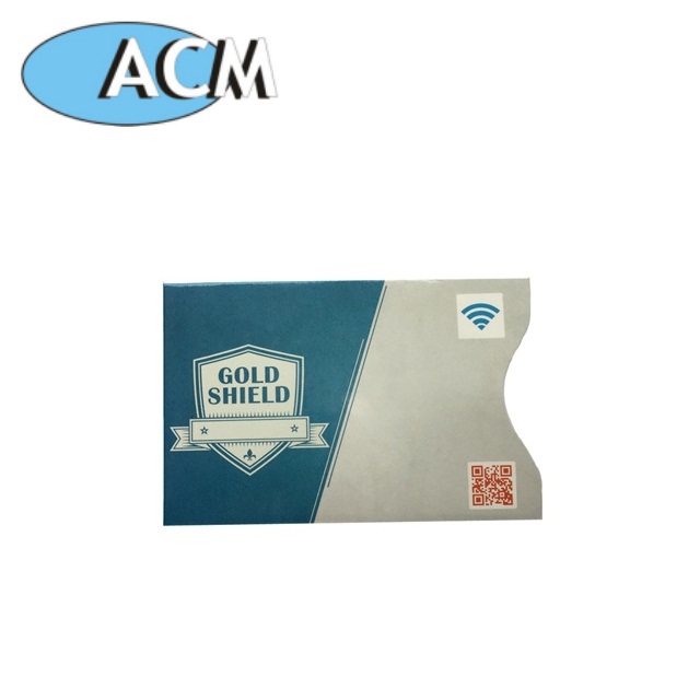 Bloqueio RFID mangas de cartão de crédito e cartão de passaporte mangas