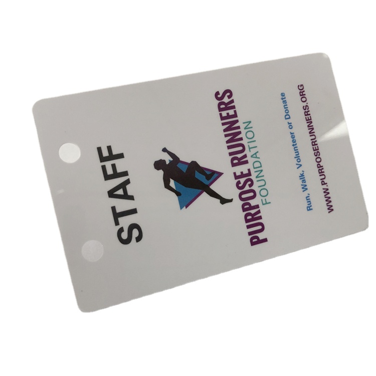 RFID 직원 카드 쓰기 가능한 T5577 RFID 액세스 제어 카드