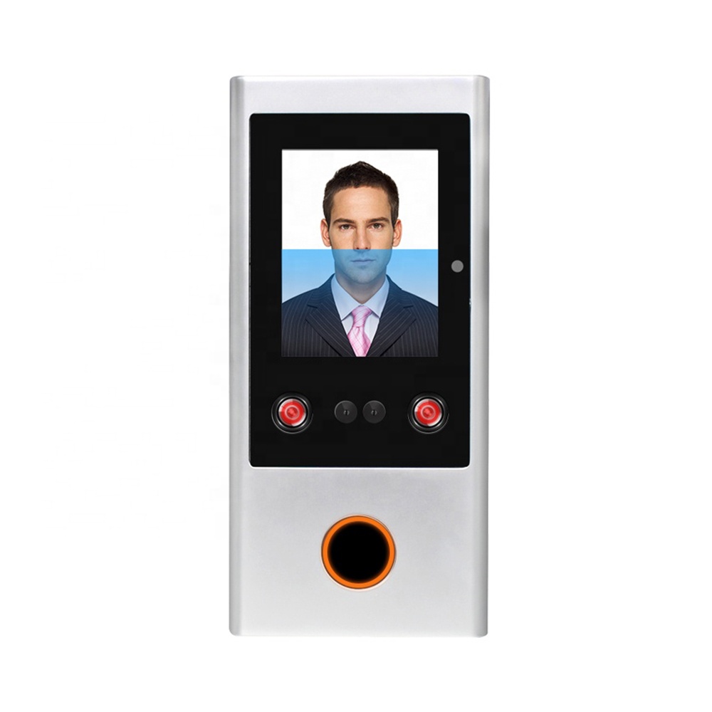 Inteligentna maszyna do odcisków palców Metalowa karta EM 125 kHz Samodzielny kontroler dostępu do rozpoznawania twarzy