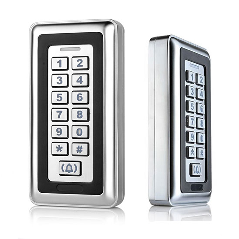 Sistem Kontrol Akses Logam Mandiri IP67 Pintu Keypad Tahan Air Pengontrol Akses RFID