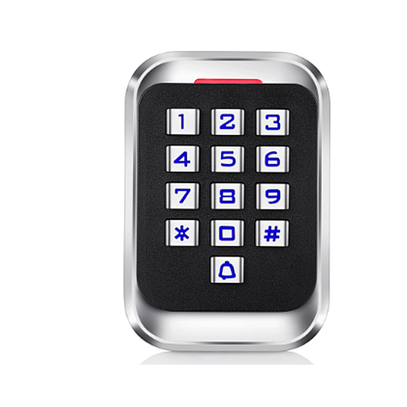 Fungua Kibodi ya Kudhibiti Ufikiaji wa Metali ya IP68 Isiyo na Maji