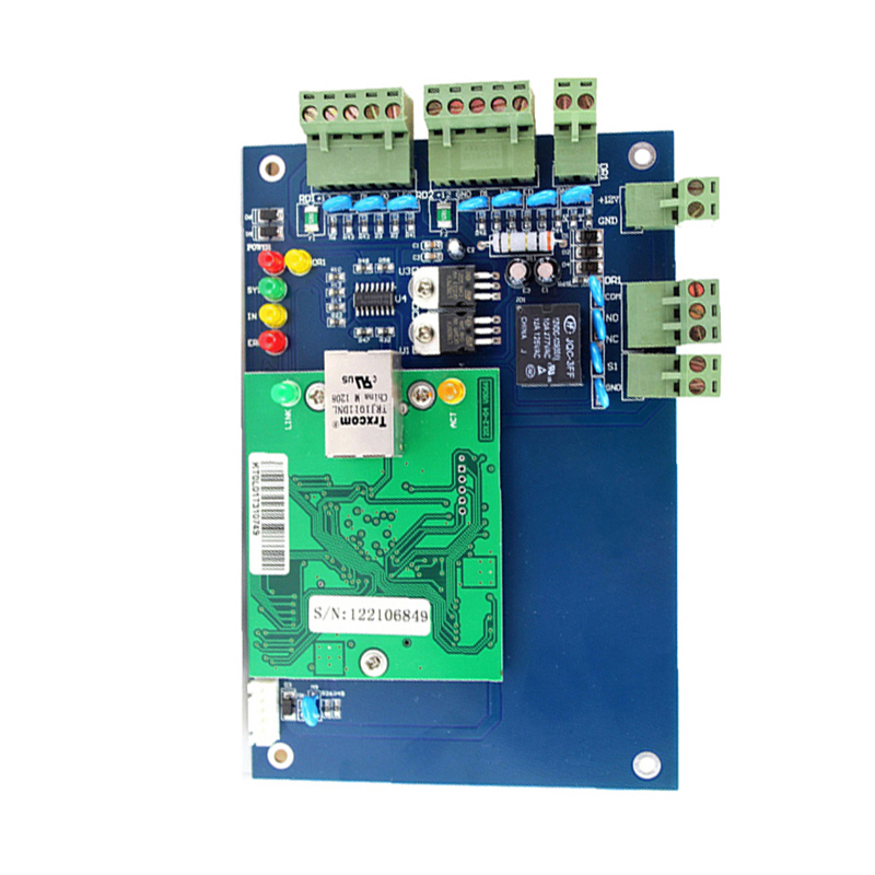 لوحة تحكم الوصول TCP / IP ذات الباب الواحد على الويب