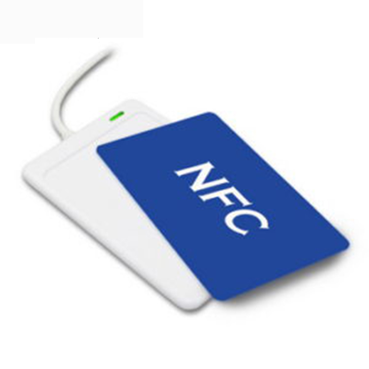 White PVC Card Dual Frequency RFID Card Rewritable Card with 125khz and 13.56mhz Chip
