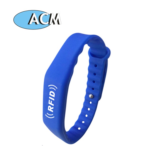 printable Long Range custom Ajustable UHF RFID Wristband for events