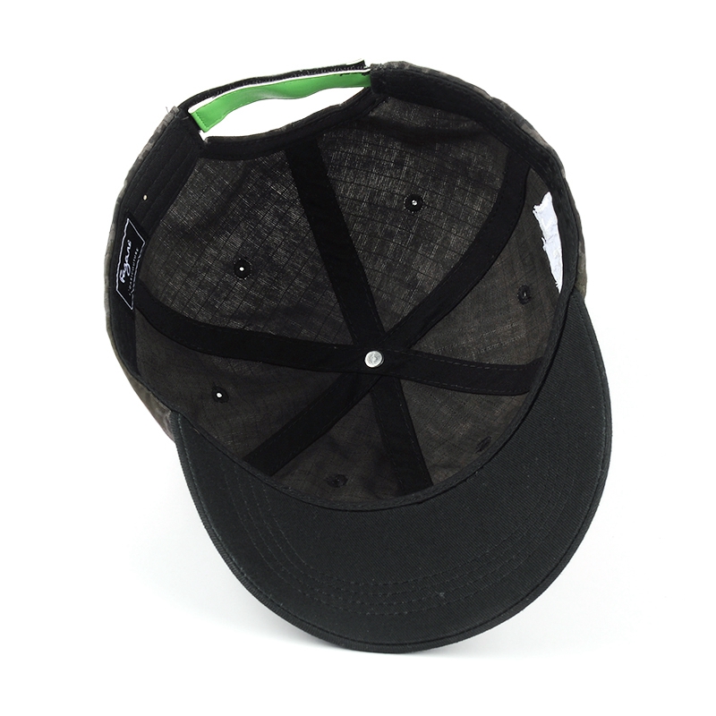 6 panels camo sports dad hats, design embroidery logo baseball cap, camo baseball cap dad hats