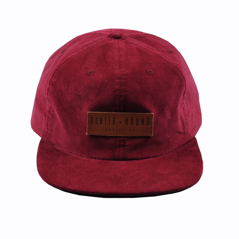 yupoong premium corduroy snapback cap