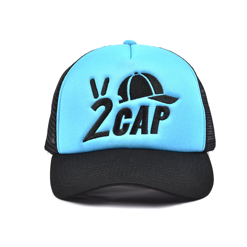 foam trucker caps custom embroidery logo