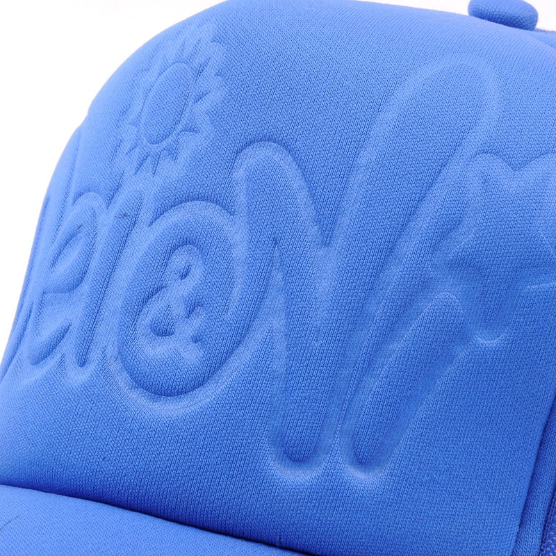 5 panels embossed trucker cap, foam mesh cap trucker hats, custom foam embossed trucker cap