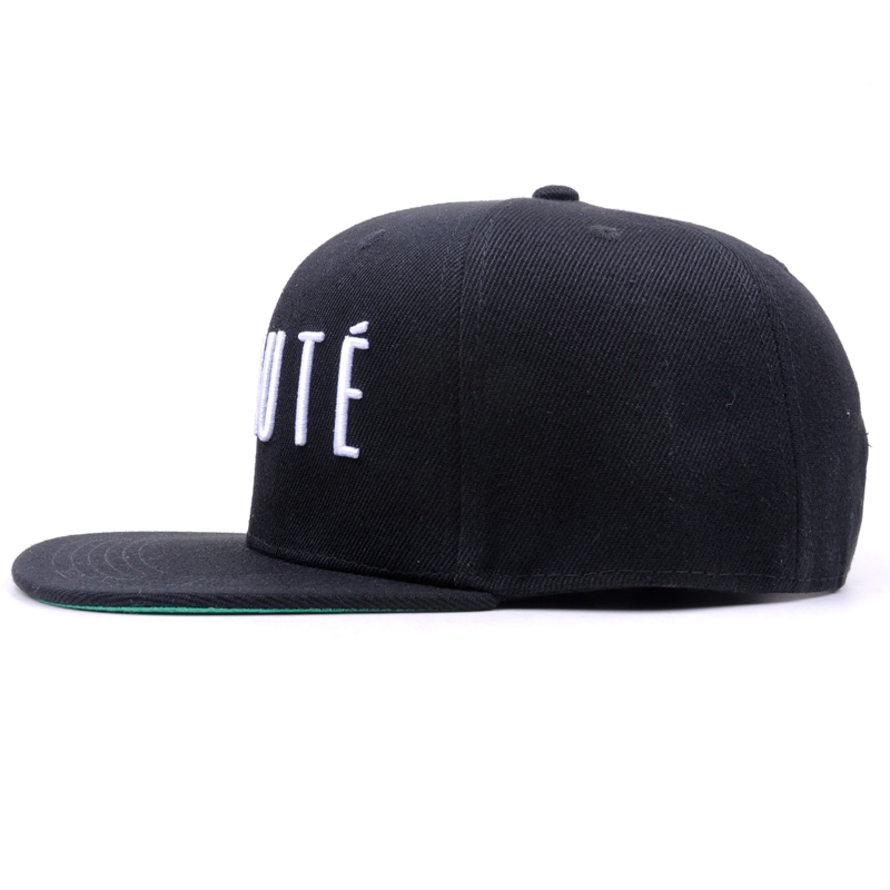 black snapback caps supplier china, 6 panel snapback cap on sale, sports snapback caps custom