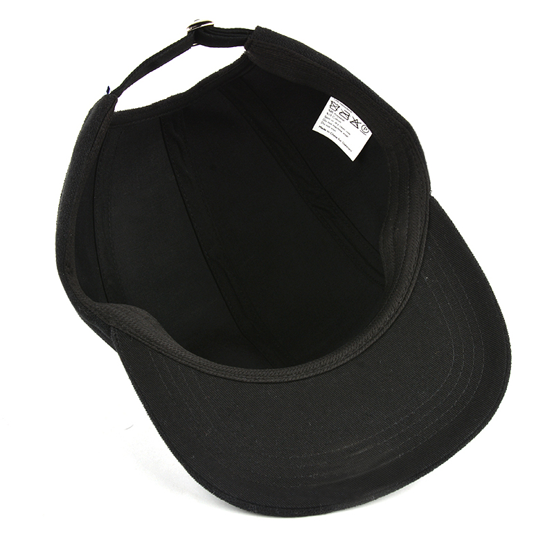 black 5 panels wholesale, plain embroidery 5 panels caps, custom 5 panels embroidery caps