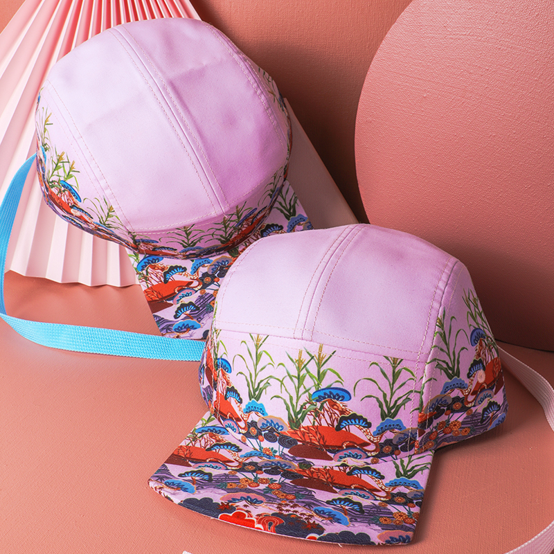 design logo 5 panels caps