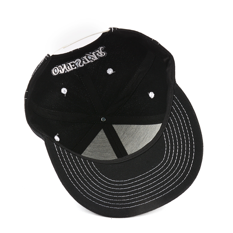 custom embroidery snapback cap with logo
