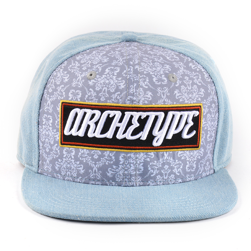 embroidery patch snapback caps custom