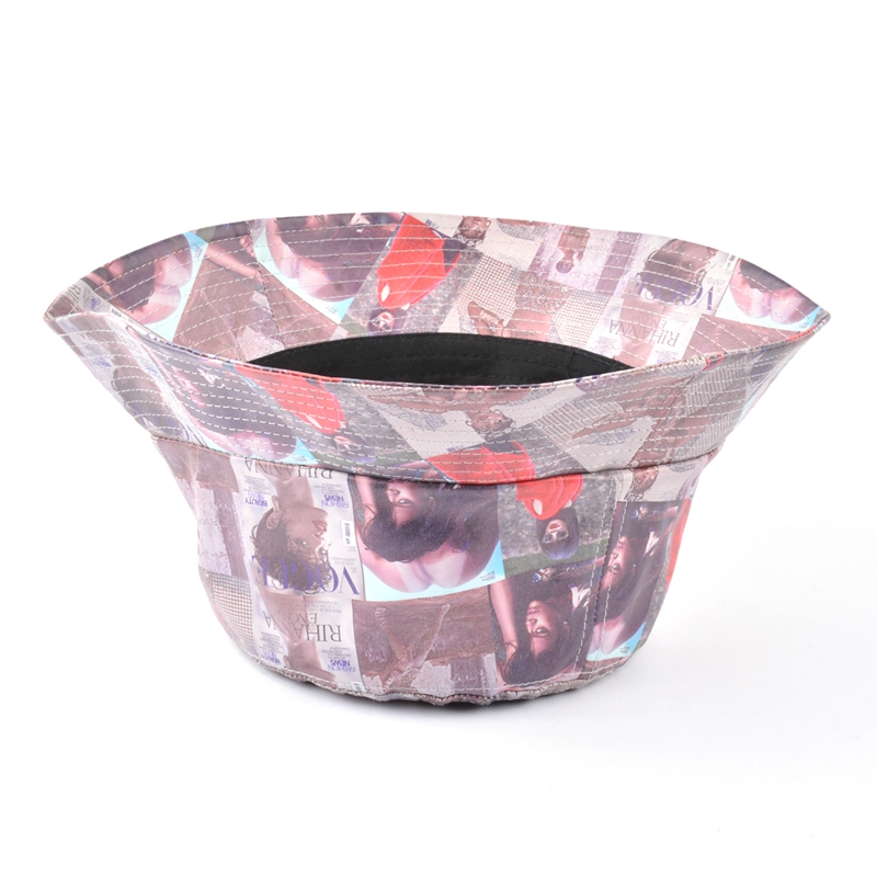 custom printed logo bucket hats