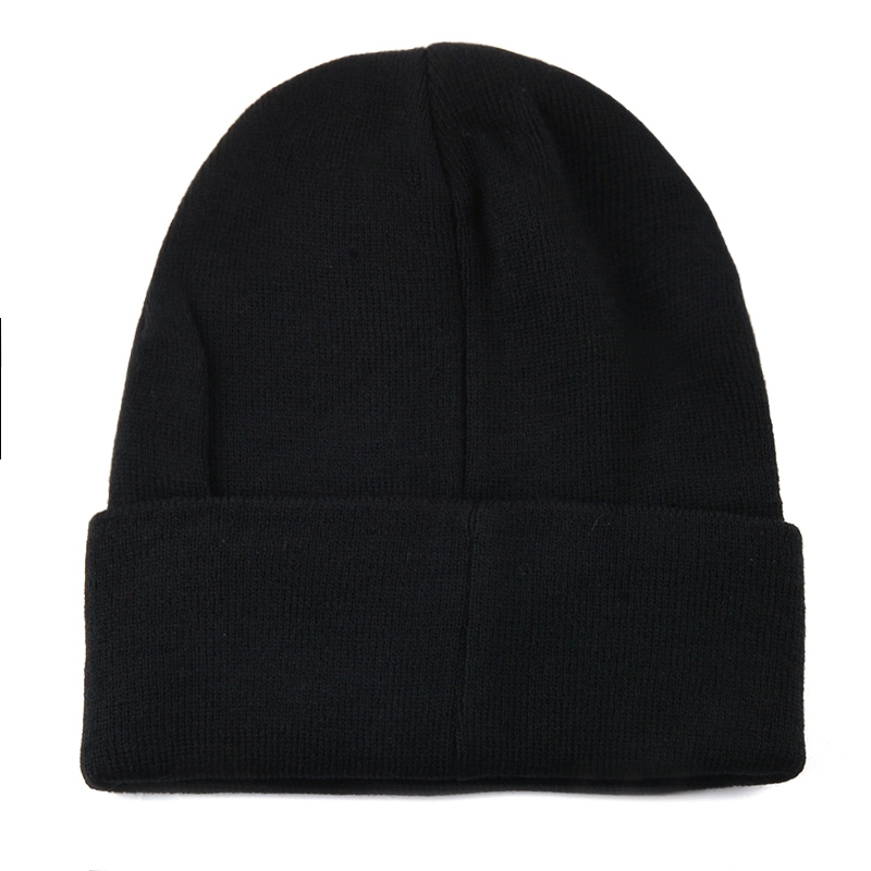 Jacquard & Embroidery Knitted Hat