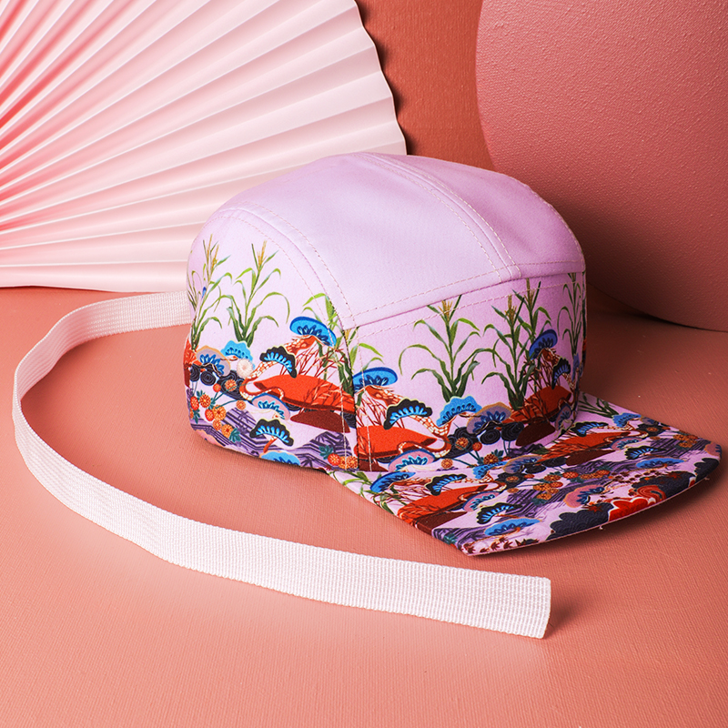 printing 5 panels caps