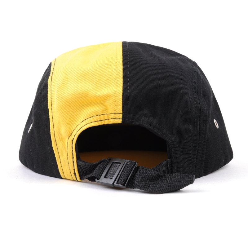 plain embroidery 5 panels cap, design logo 5 panels cap, custom flat brim cap 5 panels hats