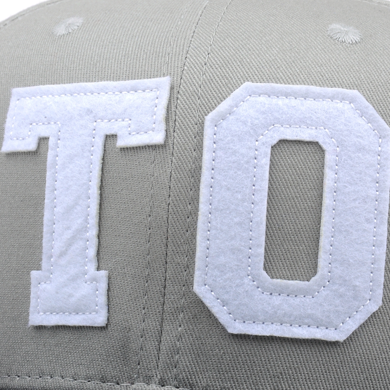 6-Panel Blank Wool Snapback