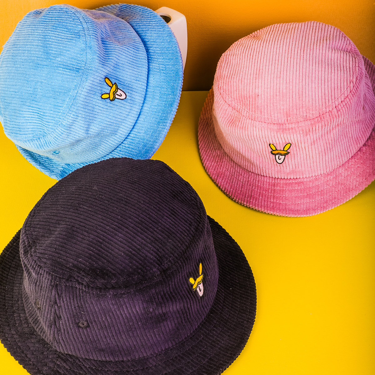 fashion corduroy bucket hats