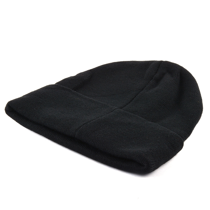 Jacquard & Embroidery Knitted Hat