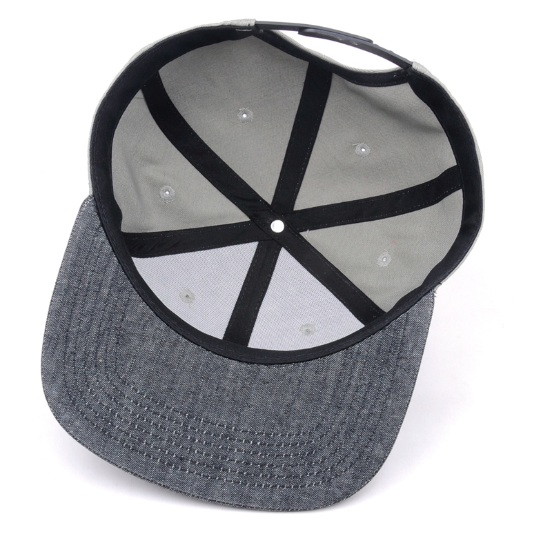 6-Panel Blank Wool Snapback