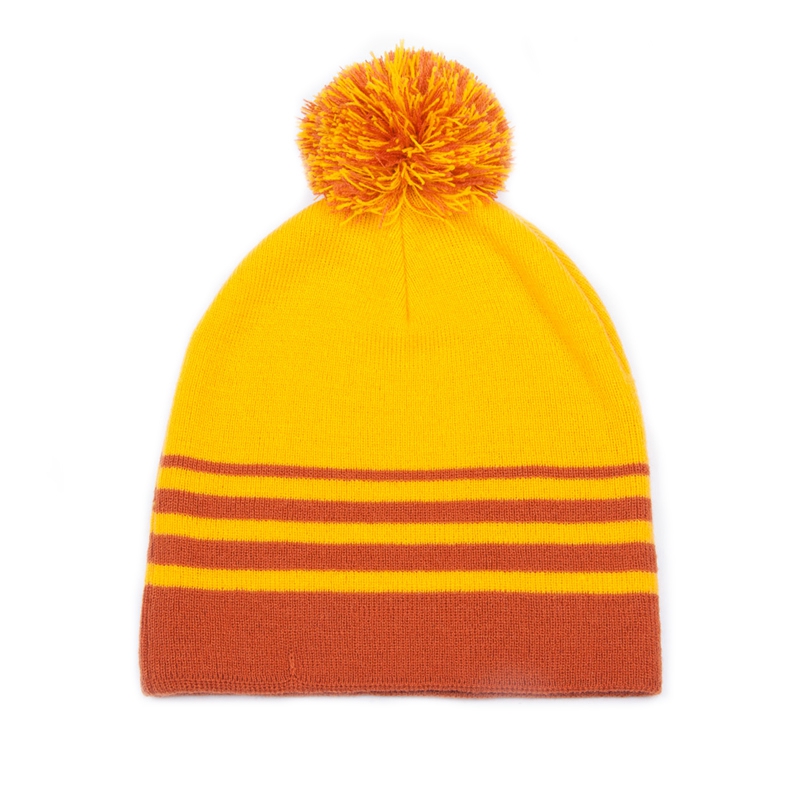 china custom beanie hats with pom