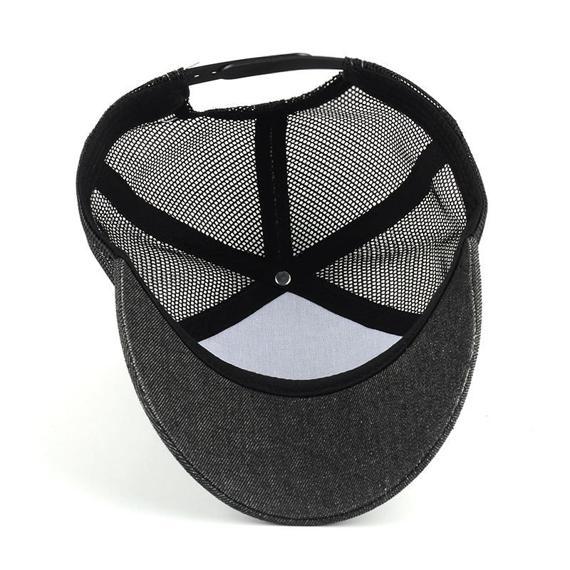 blank no logo camo trucker caps