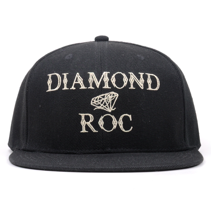 100% Cotton 3D Embroidered Fashion Snapback Hats