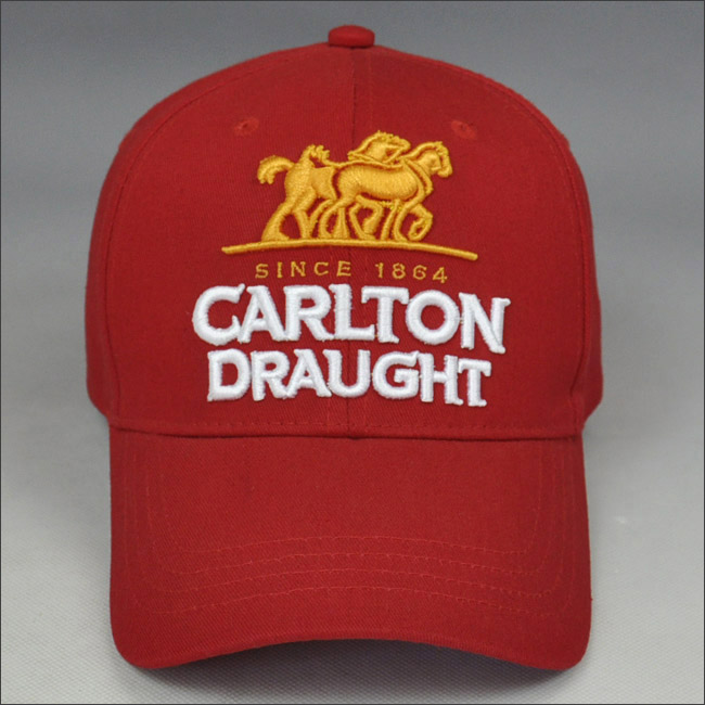 100% cotton 6 panel adjustable baseball caps