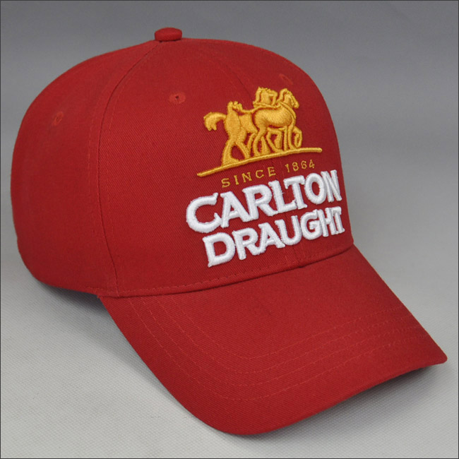 100% cotton 6 panel adjustable baseball caps