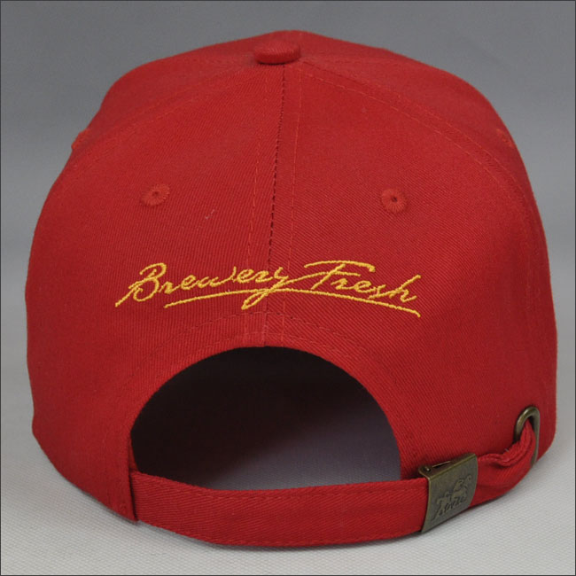 100% cotton 6 panel adjustable baseball caps