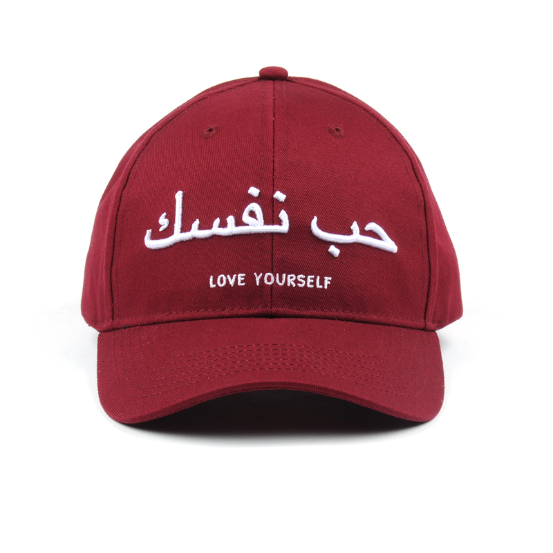 100%cotton adjustable 3Dembroidery baseball cap